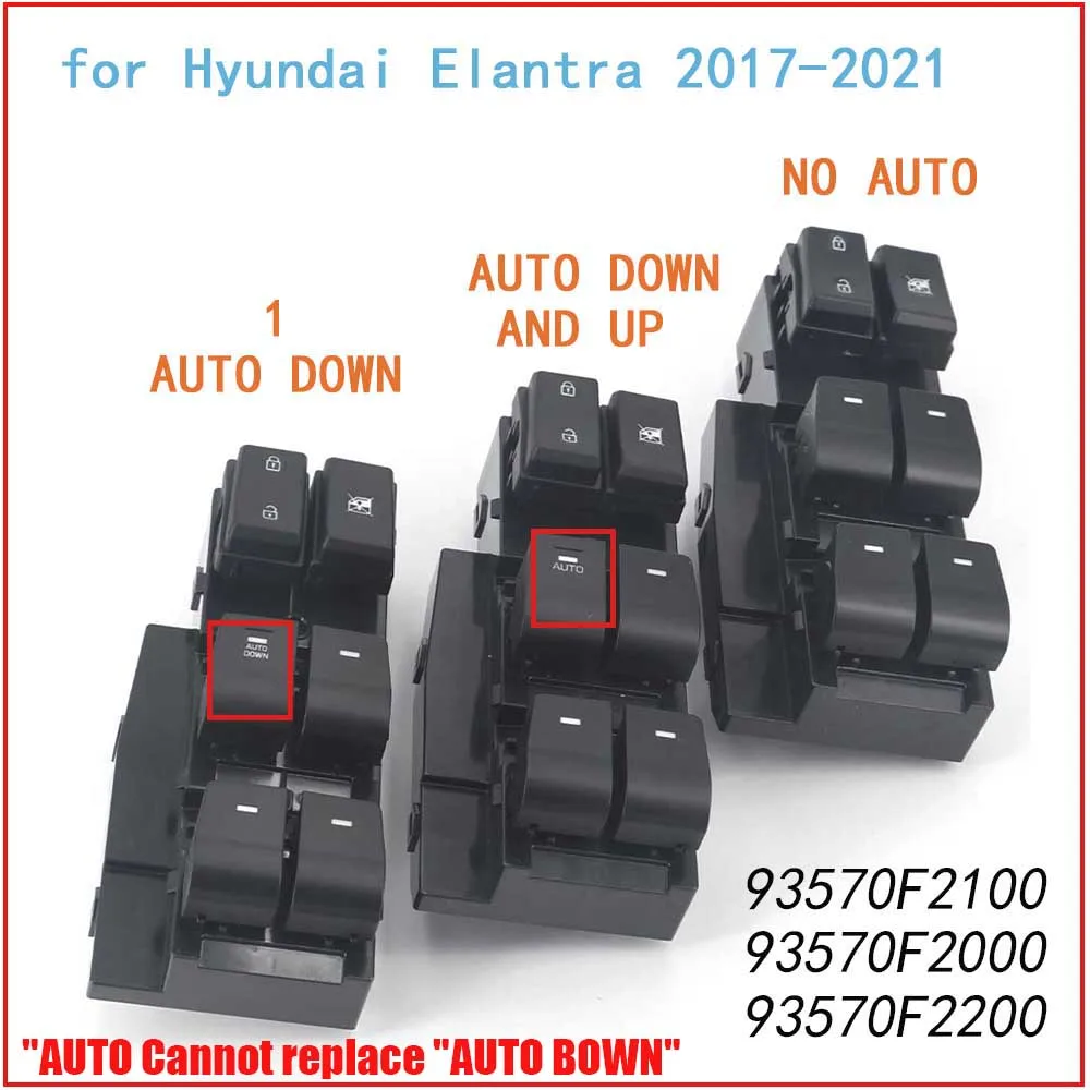 93570F2100 93575F2010 For Hyundai Elantra 2017 2018 -2021 Left Driver Side Master Power Window Control Switch Automotive Parts
93570F2100 93575F2010 For Hyundai Elantra 2017 2018 -2021 Left Driver Side Master Power Window Control Switch Automotive Parts