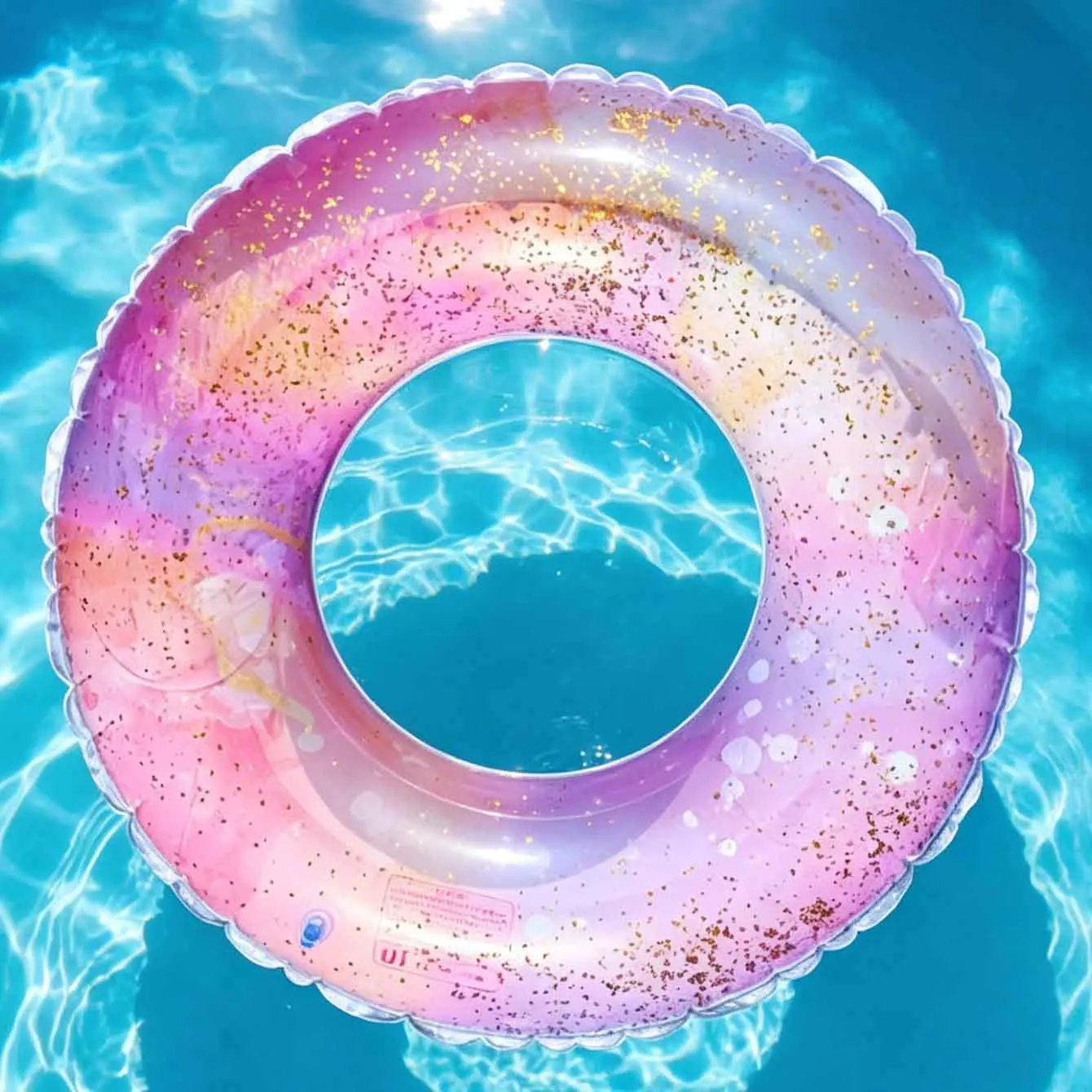1PC PVC Inflatable Swimming Ring Pink Sparkle Pool Floats Tube for Summer Pool Beach Lake
1PC PVC Inflatable Swimming Ring Pink Sparkle Pool Floats Tube for Summer Pool Beach Lake