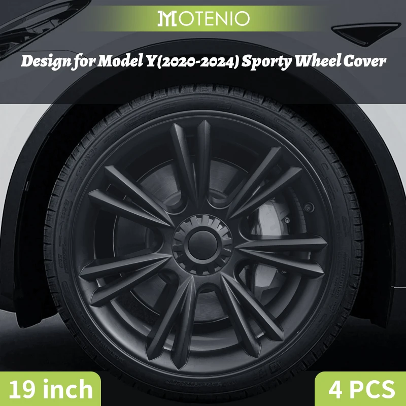 Design For TESLA Model Y 2020-2024 Full Coverage Sporty Wheel Cover 19 Inch Replacement Vehicle Automobile Hubcaps Accessories
Design For TESLA Model Y 2020-2024 Full Coverage Sporty Wheel Cover 19 Inch Replacement Vehicle Automobile Hubcaps Accessories
