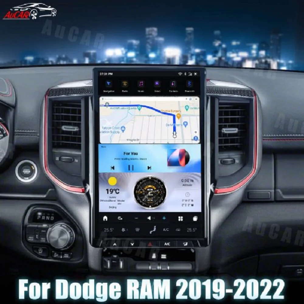 Автомагнитола AuCar 14.4" с GPS-навигацией для Dodge RAM 2013-2022, беспроводной CarPlay, сенсорный экран, Android Auto
Автомагнитола AuCar 14.4" с GPS-навигацией для Dodge RAM 2013-2022, беспроводной CarPlay, сенсорный экран, Android Auto