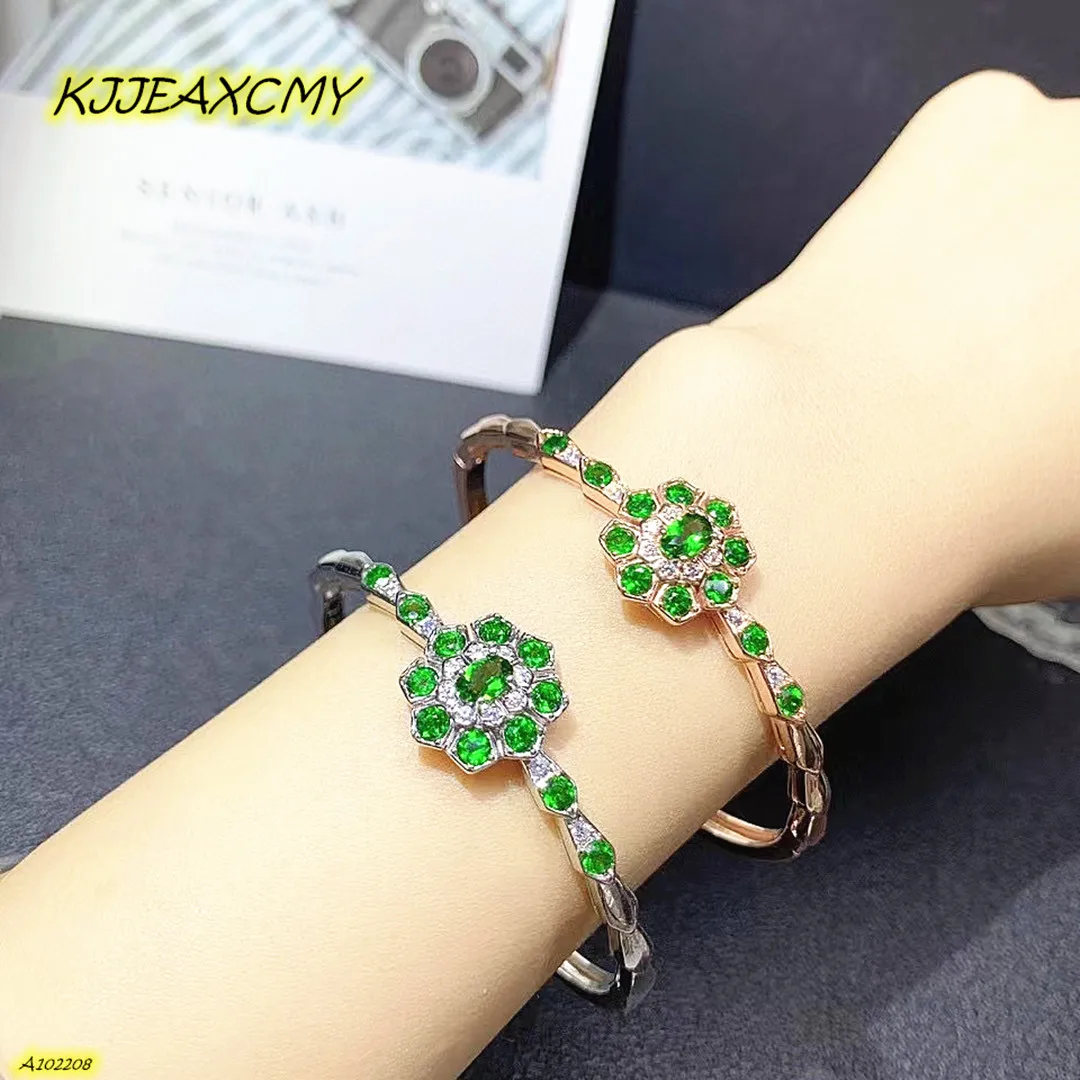 Fine Jewelry Women's Bracelet 925 Sterling Silver Natural Gemstone Diopside Christmas Gift Bridal Birthday Wedding Party New
Fine Jewelry Women's Bracelet 925 Sterling Silver Natural Gemstone Diopside Christmas Gift Bridal Birthday Wedding Party New