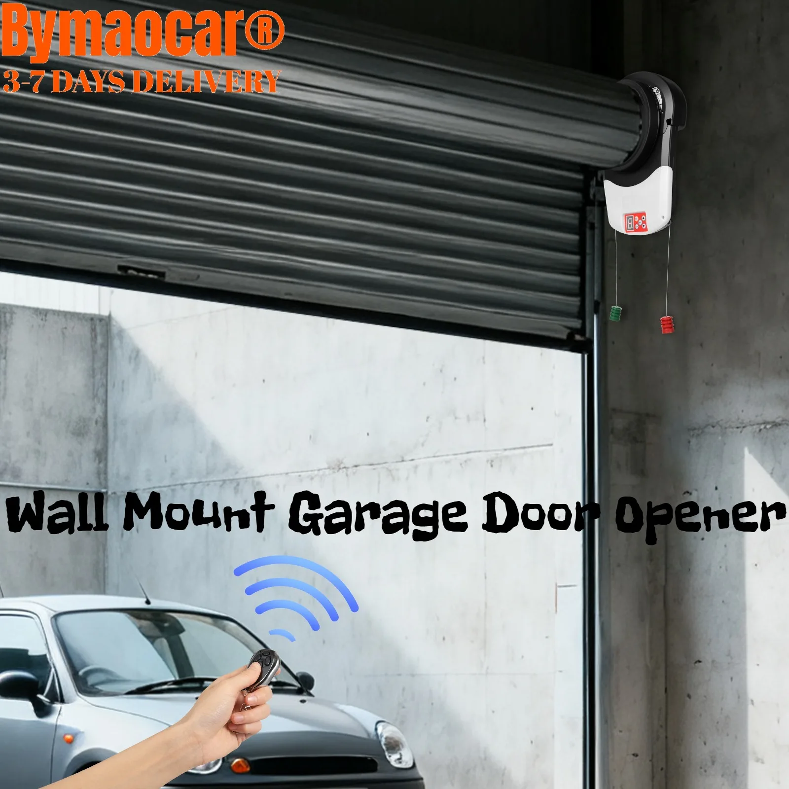 Электрический механизм открывания рулонных дверей, автоматическое настенное крепление для гаража с 2 пультами и светодиодной подсветкой, низким уровнем шума, 3 способа управления
Электрический механизм открывания рулонных дверей, автоматическое настенное крепление для гаража с 2 пультами и светодиодной подсветкой, низким уровнем шума, 3 способа управления