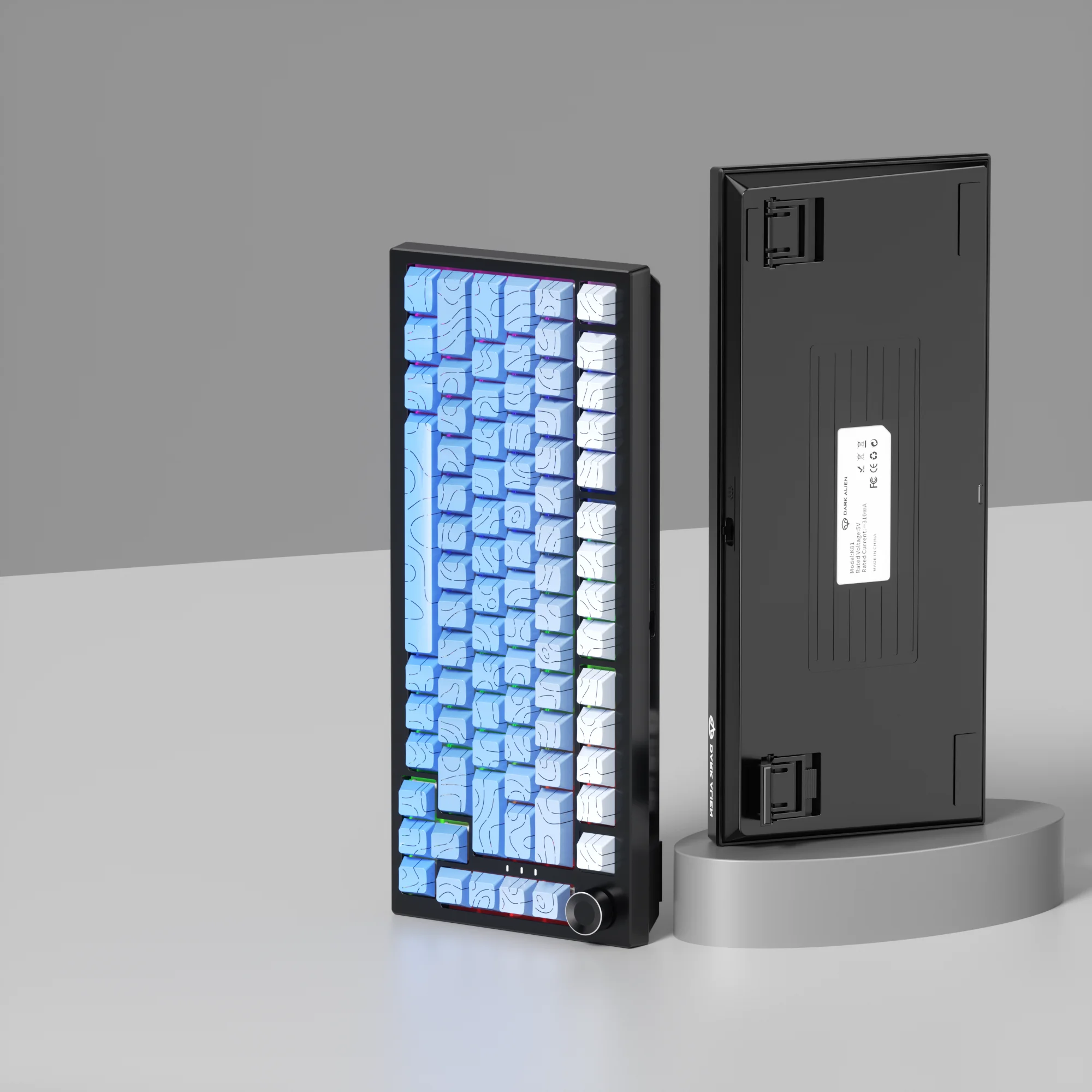 133-Key Blue & White Contour Side-Lit PBT Keycap Set – OEM Profile, Durable & Shine-Through
133-Key Blue & White Contour Side-Lit PBT Keycap Set – OEM Profile, Durable & Shine-Through