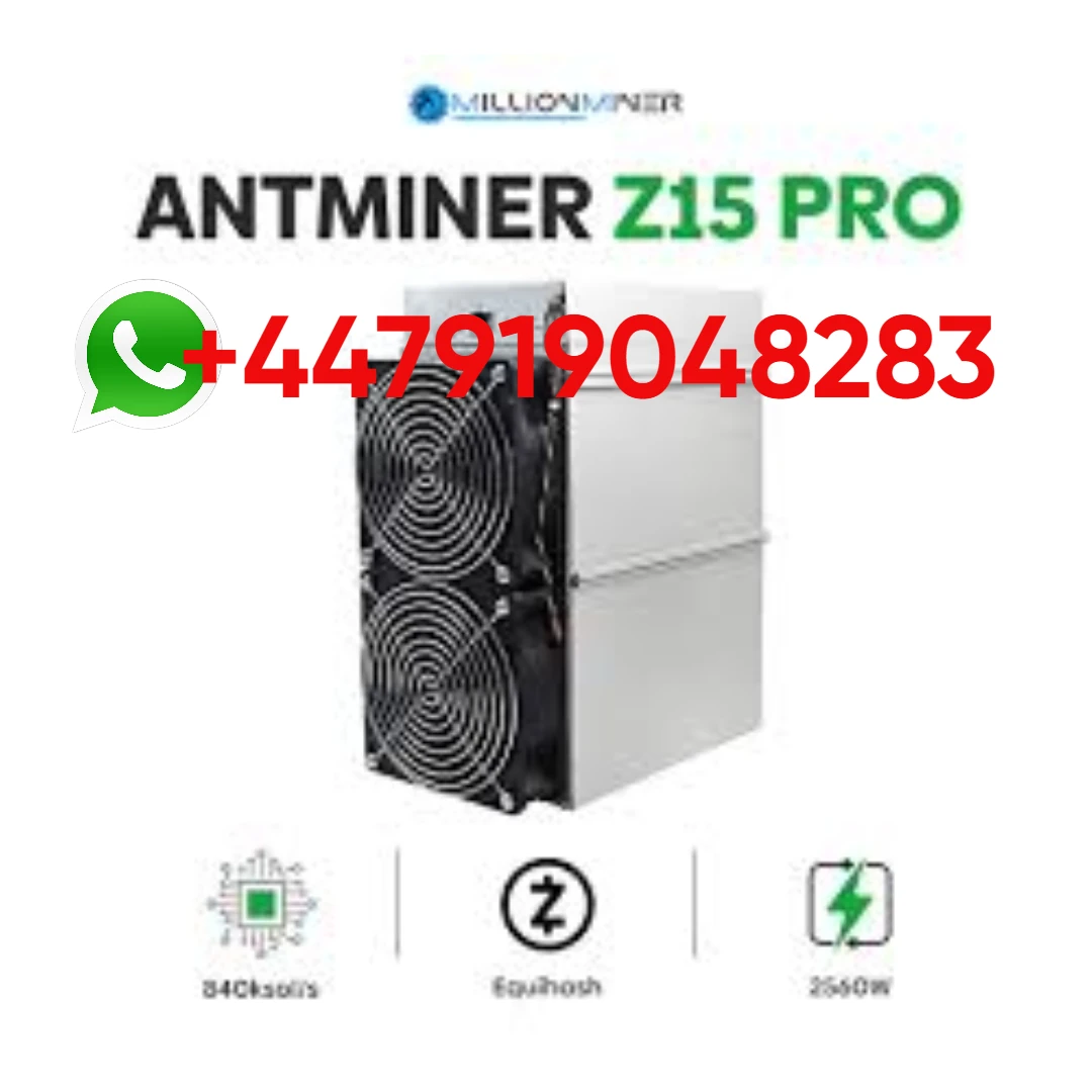 B. NEW ARRIVAL BITMAIN Antminer Z15 Pro ASIC Mining Machine, 820 KSOL/S Hashrate, Equihash Algorithm, 2650W ZCASH Miner
B. NEW ARRIVAL BITMAIN Antminer Z15 Pro ASIC Mining Machine, 820 KSOL/S Hashrate, Equihash Algorithm, 2650W ZCASH Miner