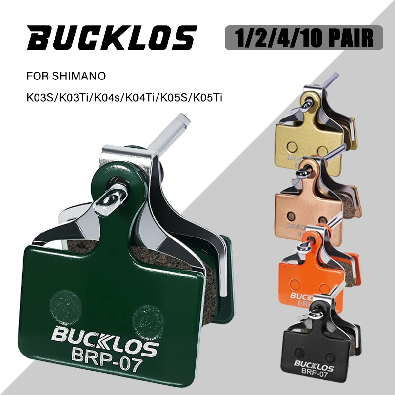 BUCKLOS Bike Brake Pad K03S K04S Resin Ceramic for SHIMANO Hydraulic Disc Brake Pad Wear-resistant Durable MTB Bike Brake Pad
BUCKLOS Bike Brake Pad K03S K04S Resin Ceramic for SHIMANO Hydraulic Disc Brake Pad Wear-resistant Durable MTB Bike Brake Pad