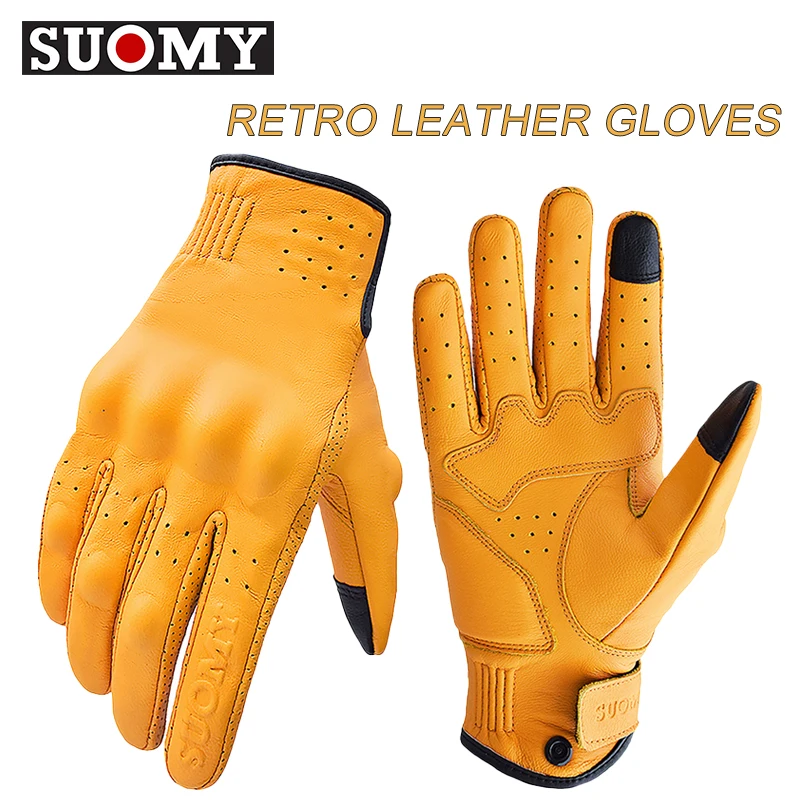 Retro Yellow Leather Motorcycle Gloves Men Touchscreen Motocross Riding Gloves Anti-fall Motocross Gloves Moto Racing Gloves XXL
Retro Yellow Leather Motorcycle Gloves Men Touchscreen Motocross Riding Gloves Anti-fall Motocross Gloves Moto Racing Gloves XXL