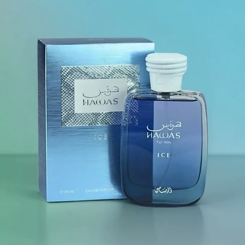 Rasasi Hawas Ice For Him Men's Eau de Parfum 100ml Fresh Aquatic Woody Fragrance
Rasasi Hawas Ice For Him Men's Eau de Parfum 100ml Fresh Aquatic Woody Fragrance