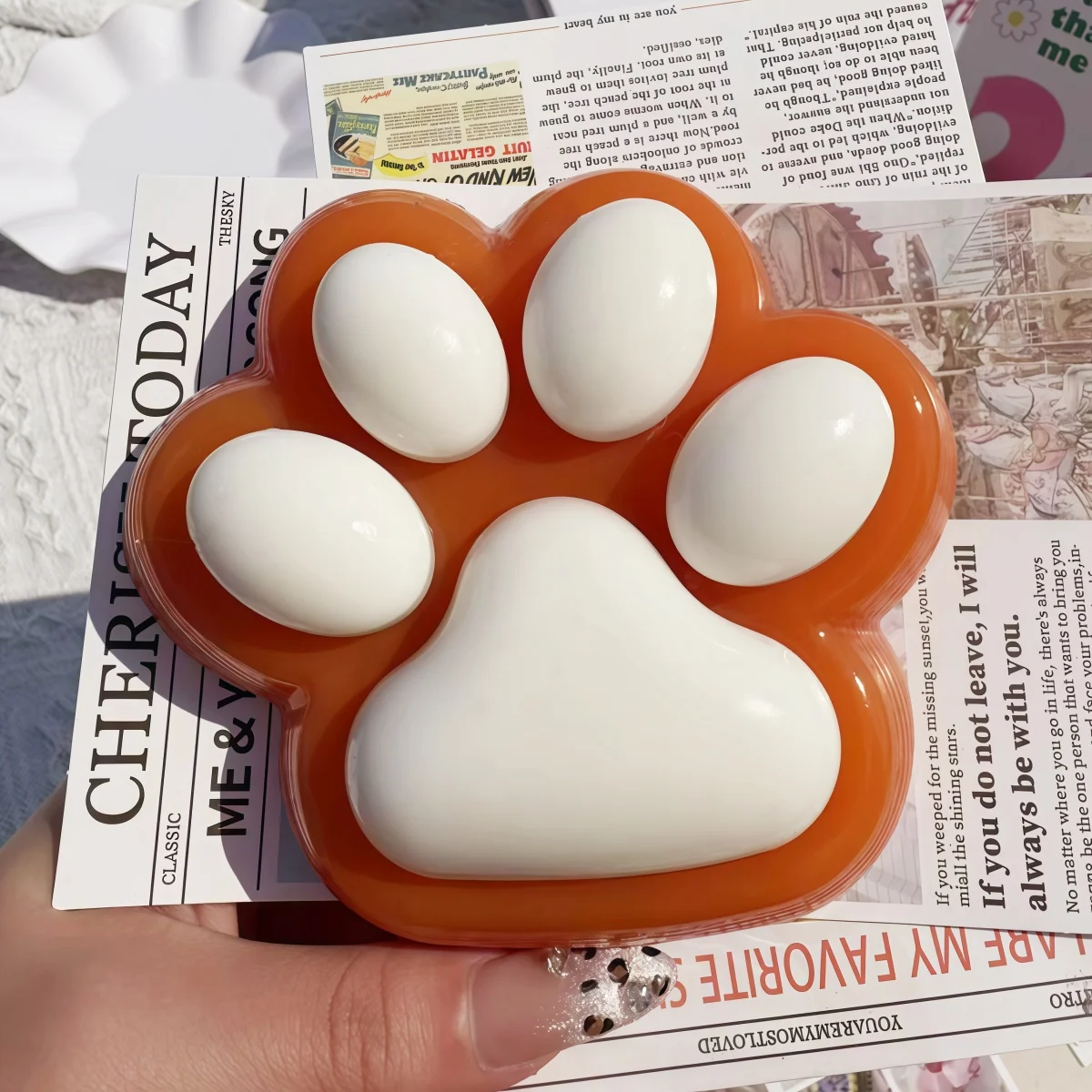 Игрушки Taba, гигантские кошачьи когти карамельного цвета, хит продаж, игрушки для сжимания для офисных столов, игрушки для сжимания кошачьих когтей допамина, милые h 
Игрушки Taba, гигантские кошачьи когти карамельного цвета, хит продаж, игрушки для сжимания для офисных столов, игрушки для сжимания кошачьих когтей допамина, милые h