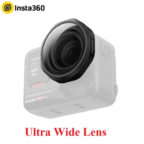 Insta360 Ace Pro 2 Ultra Wide Lens 189° ultra-wide field of view For insta 360 ace pro 2 Original Accessories