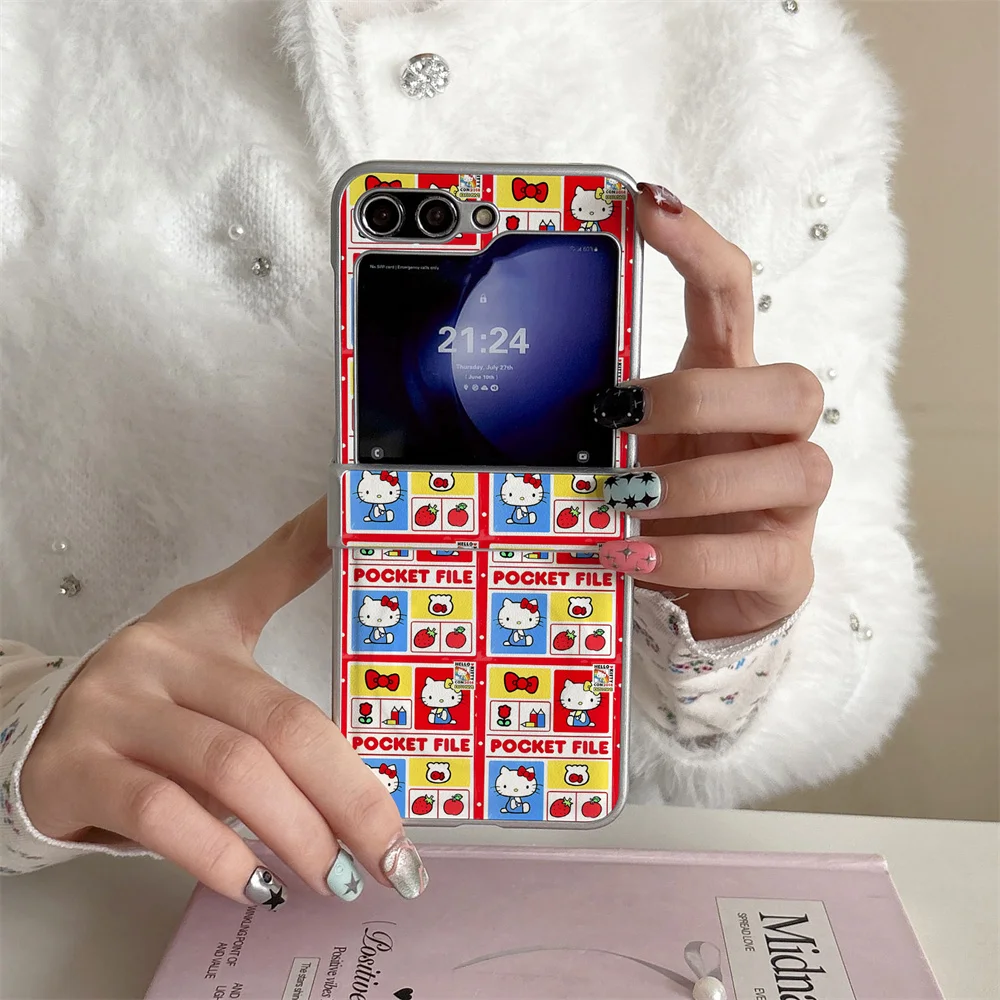 Cute Puzzle Apple HelloKitty PU Leather Case Suitable for Samsung Galaxy Z Flip 7/6/5/4 Flip 5 Flip 6 Flip 4 Fro Magnetic Editio
Cute Puzzle Apple HelloKitty PU Leather Case Suitable for Samsung Galaxy Z Flip 7/6/5/4 Flip 5 Flip 6 Flip 4 Fro Magnetic Editio