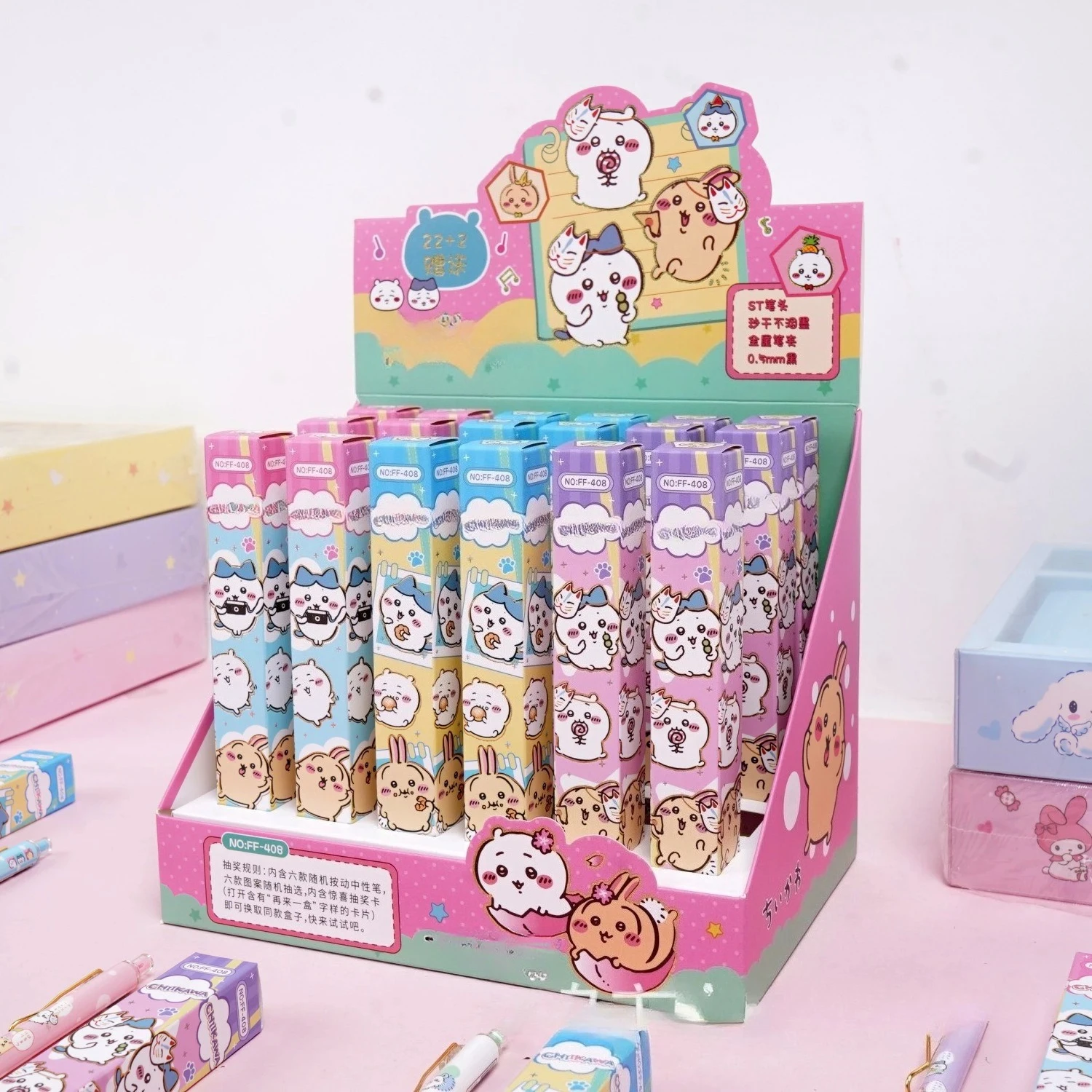 Kawaii ckw Blind Box Gel Pens Random Character Ballpoint Pens Cute Cartoon Stationery Gift for Fans
Kawaii ckw Blind Box Gel Pens Random Character Ballpoint Pens Cute Cartoon Stationery Gift for Fans
