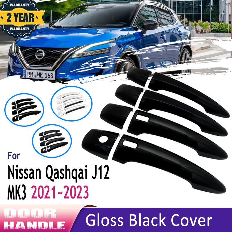 Gloss Black Door Handle Cover For Nissan Qashqai 3 J12 MK3 2021 2022 2023 Chrome Carbon Fiber Exterior Car Accessories Stickers
Gloss Black Door Handle Cover For Nissan Qashqai 3 J12 MK3 2021 2022 2023 Chrome Carbon Fiber Exterior Car Accessories Stickers