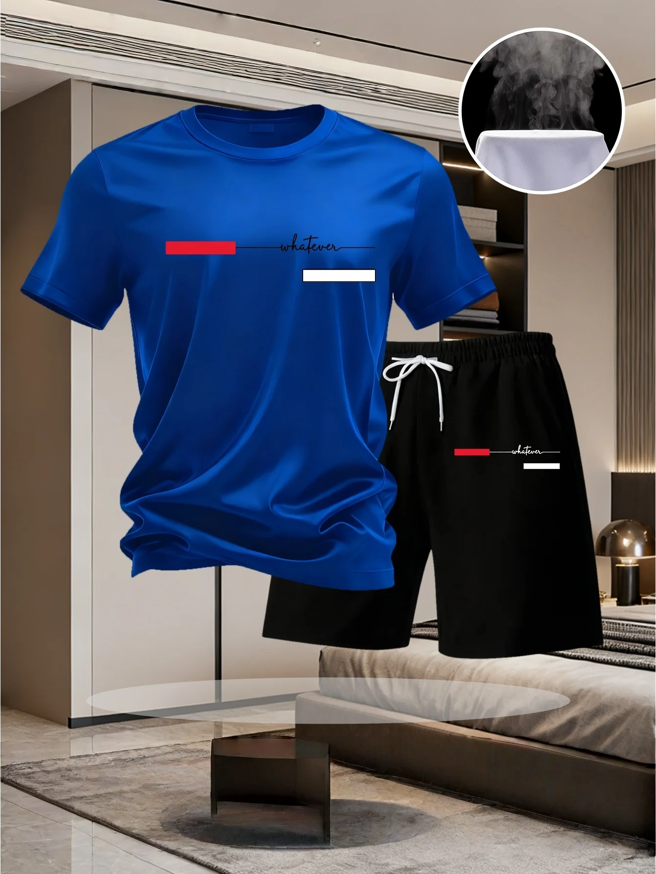 26 Summer Men's Short Sleeved Casual T-shirt and Sports Shorts Set Comfortable Printed Lightweight Casual and Comfortable Top
26 Summer Men's Short Sleeved Casual T-shirt and Sports Shorts Set Comfortable Printed Lightweight Casual and Comfortable Top