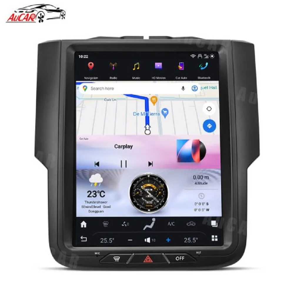 AuCar 10.5'' Android 13 Car Radio For Dodge Ram 2013-2018 GPS Navigation Auto Stereo System Touch Screen Head Unit Apple Carplay
AuCar 10.5'' Android 13 Car Radio For Dodge Ram 2013-2018 GPS Navigation Auto Stereo System Touch Screen Head Unit Apple Carplay