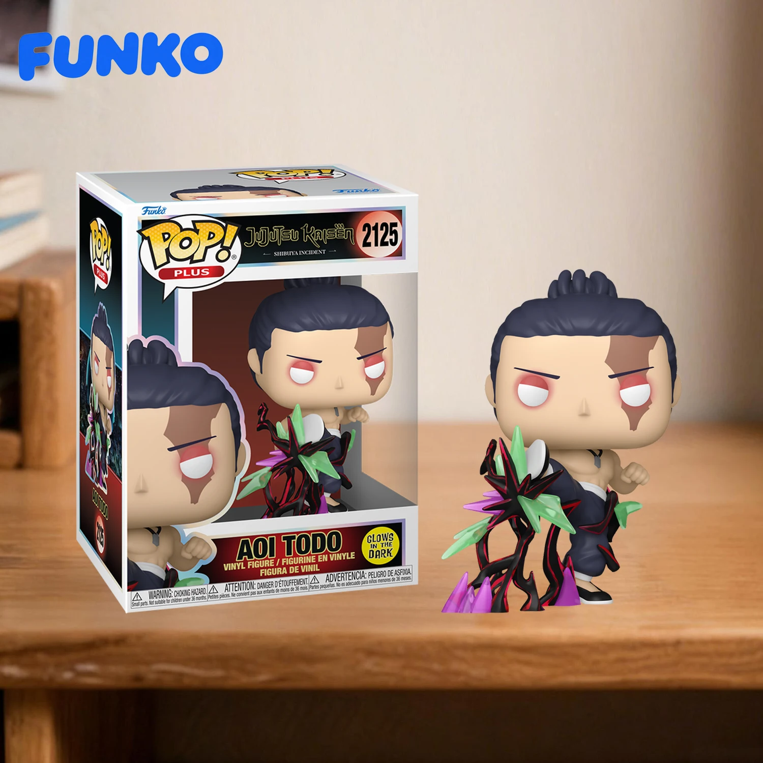 Funko POP Plus: Jujutsu Kaisen - Aoi Todo (Kick Pose), Collectible Vinyl Figure, 1 Official Authentic Figure.
Funko POP Plus: Jujutsu Kaisen - Aoi Todo (Kick Pose), Collectible Vinyl Figure, 1 Official Authentic Figure.
