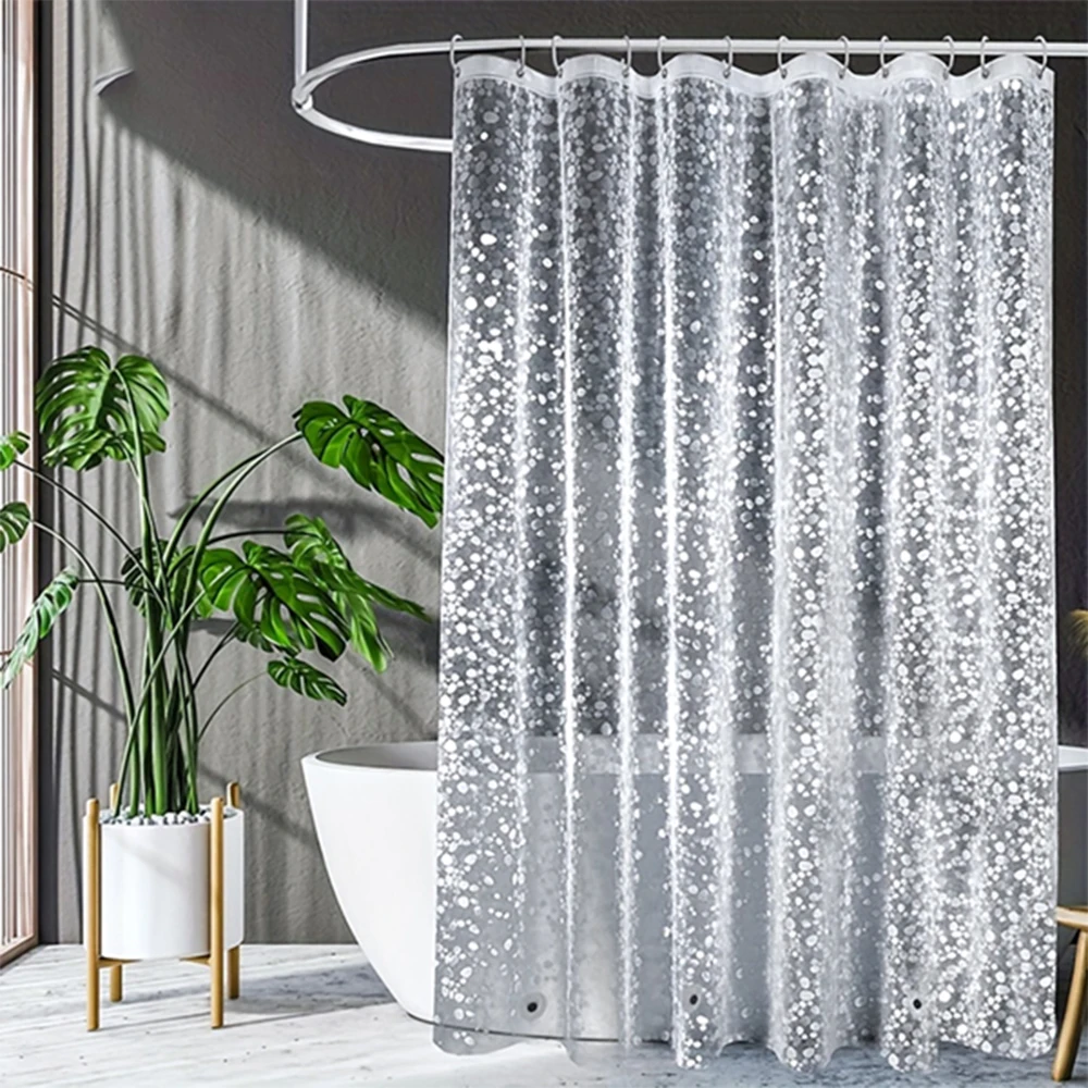 3D Pebble Pattern Shower Curtain Liner – Heavy-Duty PEVA Material with Magnets, 71x71 Inches
3D Pebble Pattern Shower Curtain Liner – Heavy-Duty PEVA Material with Magnets, 71x71 Inches