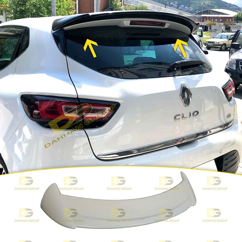 Renault Clio 4 2012 - 2019 Sport Rear Roof Spoiler Wing Raw or Painted High Quality ABS Plastic Clio GT Line RS Kit
Renault Clio 4 2012 - 2019 Sport Rear Roof Spoiler Wing Raw or Painted High Quality ABS Plastic Clio GT Line RS Kit
