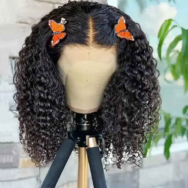 Brazilian 230% Short Bob Curly Lace Front Wigs 13x4 Hd Transparent Lace Front Human Hair Wigs 4x4 Lace Closure Deep Wave Bob Wig
Brazilian 230% Short Bob Curly Lace Front Wigs 13x4 Hd Transparent Lace Front Human Hair Wigs 4x4 Lace Closure Deep Wave Bob Wig