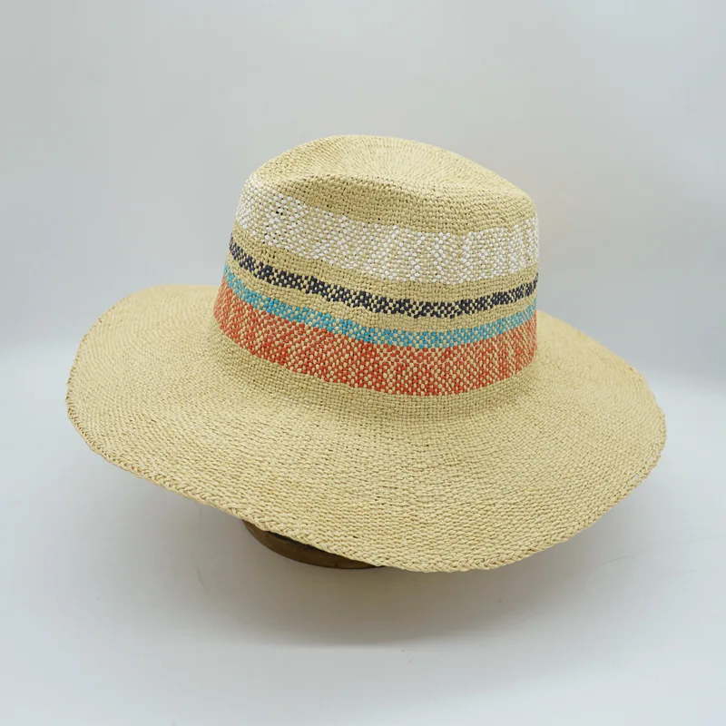 Women Stripped Summer fedora hat women panama hat wide brim sun hat fashion hat beach sun hat Wide Brim Panama Hats
Women Stripped Summer fedora hat women panama hat wide brim sun hat fashion hat beach sun hat Wide Brim Panama Hats