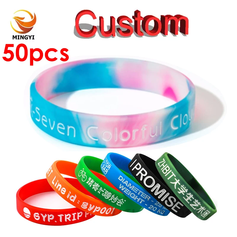 50PCS Engraved Custom Silicone wristband Debossed Technique Customizable LOGO ID SOS Bracelet Personalized Armband Anti-lost
50PCS Engraved Custom Silicone wristband Debossed Technique Customizable LOGO ID SOS Bracelet Personalized Armband Anti-lost