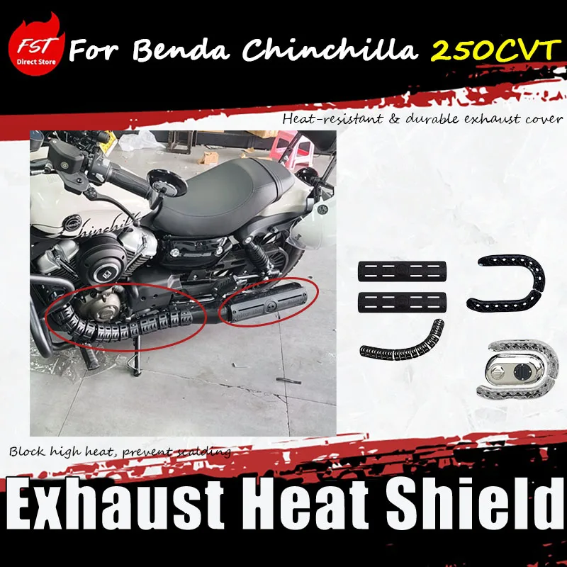 For Benda Chinchilla 250CVT Modified Accessories Exhaust Pipe Anti-Heat Cover Tail Pipe Anti-Heat Cover Clutch Cover
For Benda Chinchilla 250CVT Modified Accessories Exhaust Pipe Anti-Heat Cover Tail Pipe Anti-Heat Cover Clutch Cover