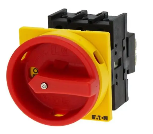 P1-32/EA/SVB 081438 Main switch, P1, 32 A, flush mounting, 3 pole, Emergency switching off function
P1-32/EA/SVB 081438 Main switch, P1, 32 A, flush mounting, 3 pole, Emergency switching off function
