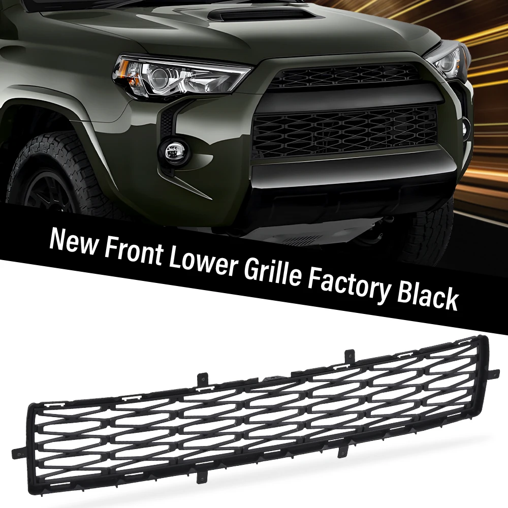 Front Lower Grille Factory Black 5311235060 Fit for Toyota 4Runner 2014-2020 To1036148, 53112-35060, 5311235060 Textured Plastic
Front Lower Grille Factory Black 5311235060 Fit for Toyota 4Runner 2014-2020 To1036148, 53112-35060, 5311235060 Textured Plastic