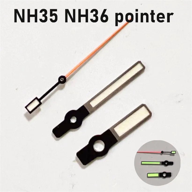 Watch Accessories Luminous Orange Second Hand Suitable For NH35/36/4R/7S Movements Hour Minute Second Three Needles Watch Hands
Watch Accessories Luminous Orange Second Hand Suitable For NH35/36/4R/7S Movements Hour Minute Second Three Needles Watch Hands