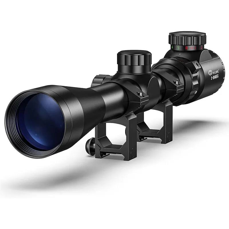 Оптический прицел CVLIFE 3-9x40 с красной и зеленой подсветкой, трубка 1 дюйм, для охоты, с креплениями
Оптический прицел CVLIFE 3-9x40 с красной и зеленой подсветкой, трубка 1 дюйм, для охоты, с креплениями