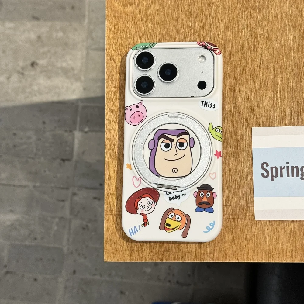 Fashion Toy Cartoon Magnetic With Rotate Stand Phone case for iPhone 17 16 15 Pro 15 16 Pro 17 Pro Max Funda Cute Shockproof cov
Fashion Toy Cartoon Magnetic With Rotate Stand Phone case for iPhone 17 16 15 Pro 15 16 Pro 17 Pro Max Funda Cute Shockproof cov