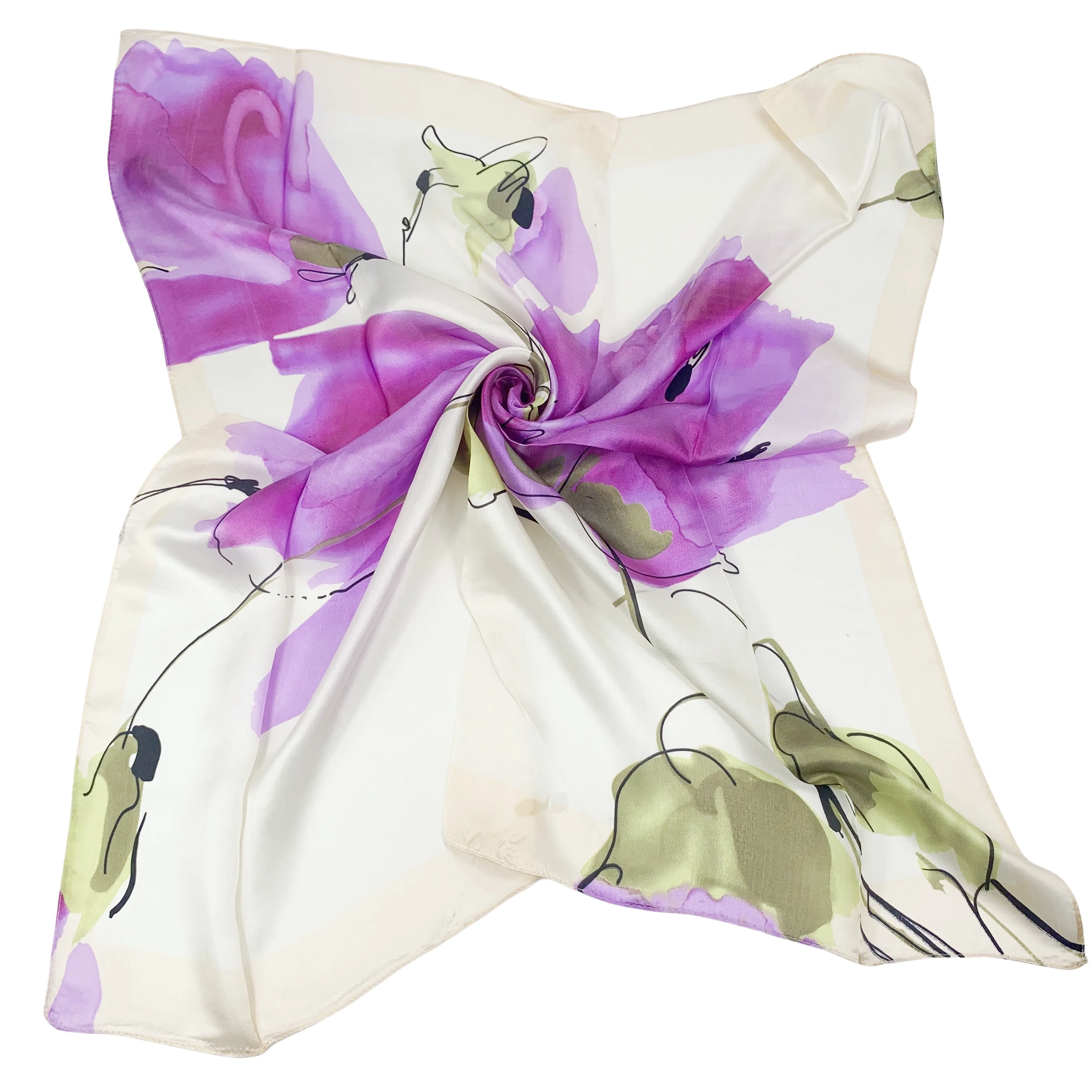 wholesale 90cm*90cm 100% pure silk scarves scarf mulberry silk design scarf Luxury Brand purple yulan magnolia
wholesale 90cm*90cm 100% pure silk scarves scarf mulberry silk design scarf Luxury Brand purple yulan magnolia
