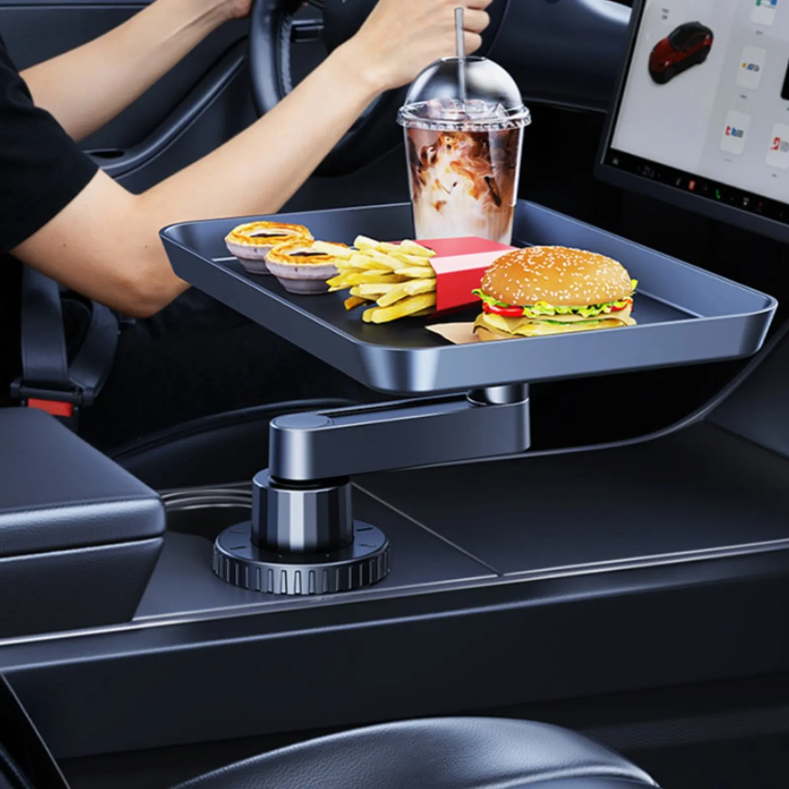 High Quality Universal Car Cup Holder Tray - 360 ° Rotating Adjustable Food Cup Organizer
High Quality Universal Car Cup Holder Tray - 360 ° Rotating Adjustable Food Cup Organizer