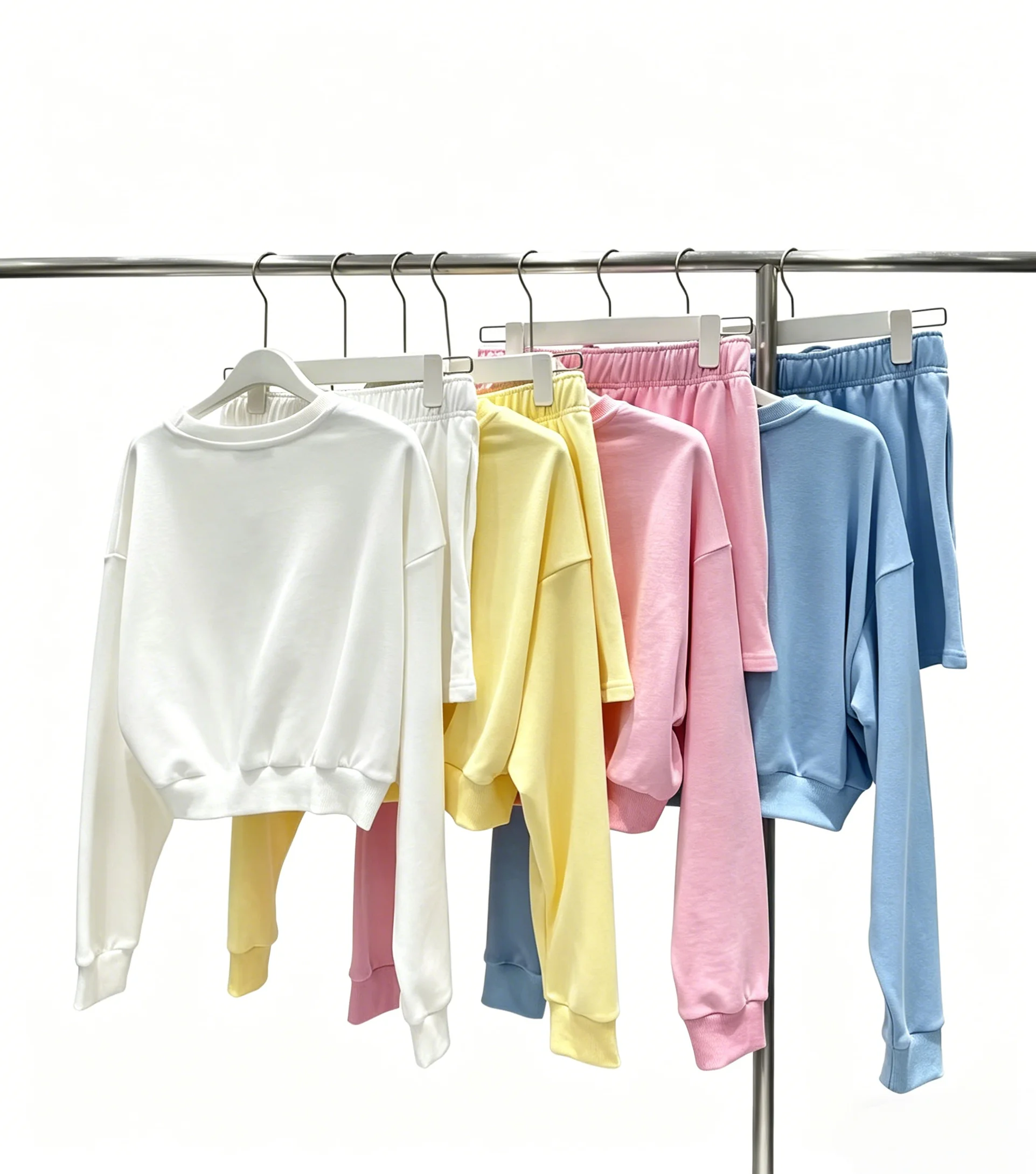 2026 New Women 2 Piece Tracksuit Size M L Multi Color Cropped Sweatshirt Jogger Pants Casual Loungewear Set Code 045
2026 New Women 2 Piece Tracksuit Size M L Multi Color Cropped Sweatshirt Jogger Pants Casual Loungewear Set Code 045