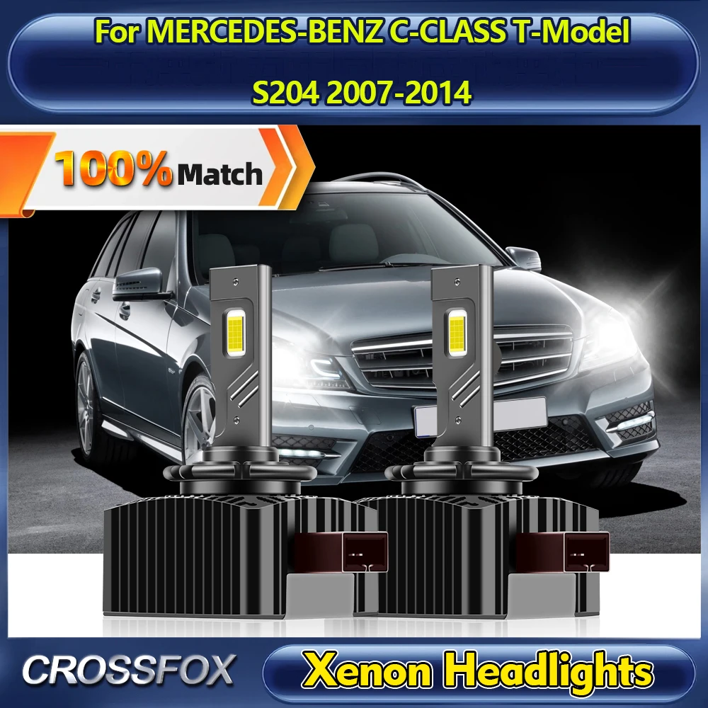 LED Car Headlights Bulbs 120W Plug&Play HID Xenon Lamps 6000K For MERCEDES-BENZ C-CLASS T-Model S204 2007-2011 2012 2013 2014
LED Car Headlights Bulbs 120W Plug&Play HID Xenon Lamps 6000K For MERCEDES-BENZ C-CLASS T-Model S204 2007-2011 2012 2013 2014