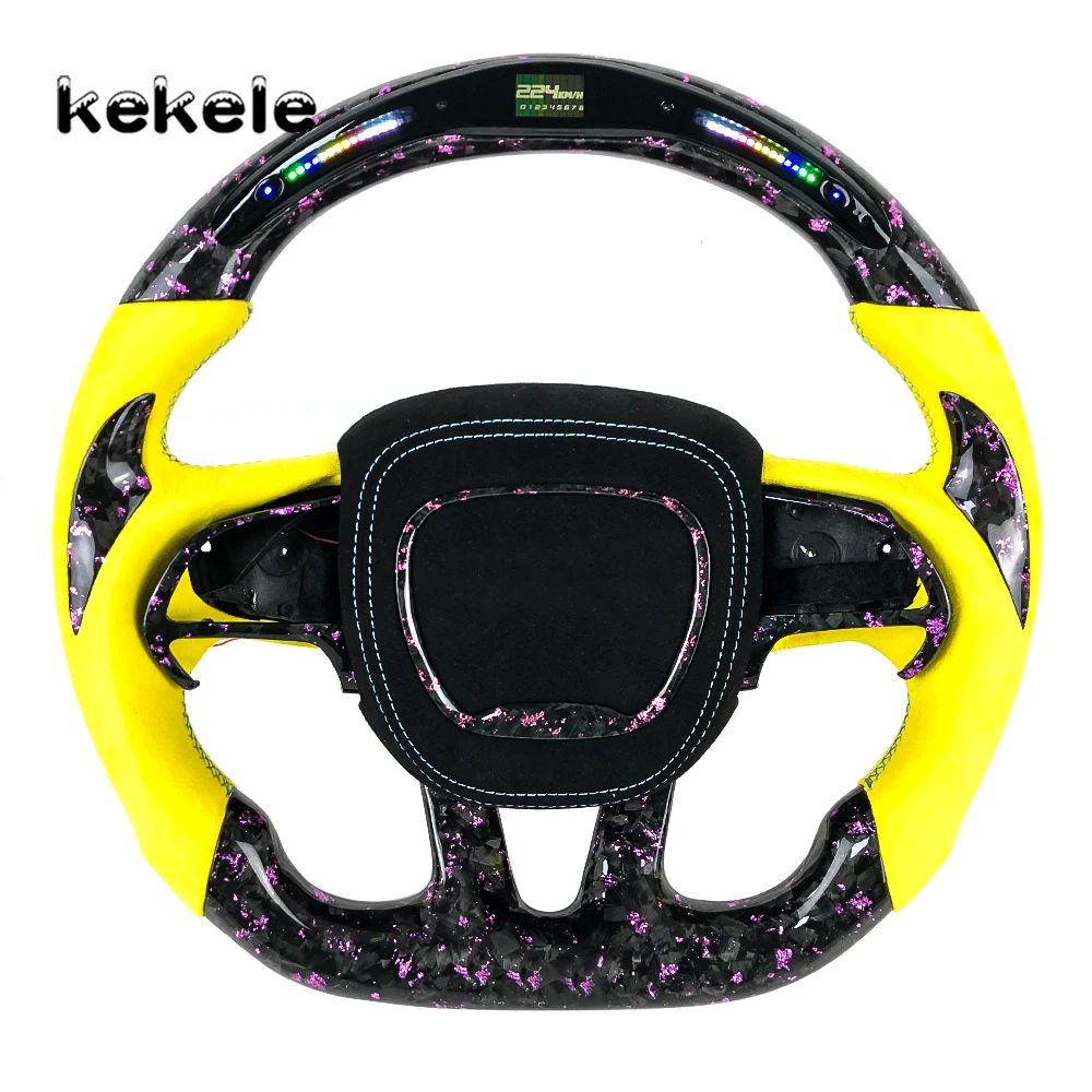 cars accessories custom red carbon fiber black perforated leather steering wheel for RTS Dodge Charger Hellcat Steering Wheels
cars accessories custom red carbon fiber black perforated leather steering wheel for RTS Dodge Charger Hellcat Steering Wheels
