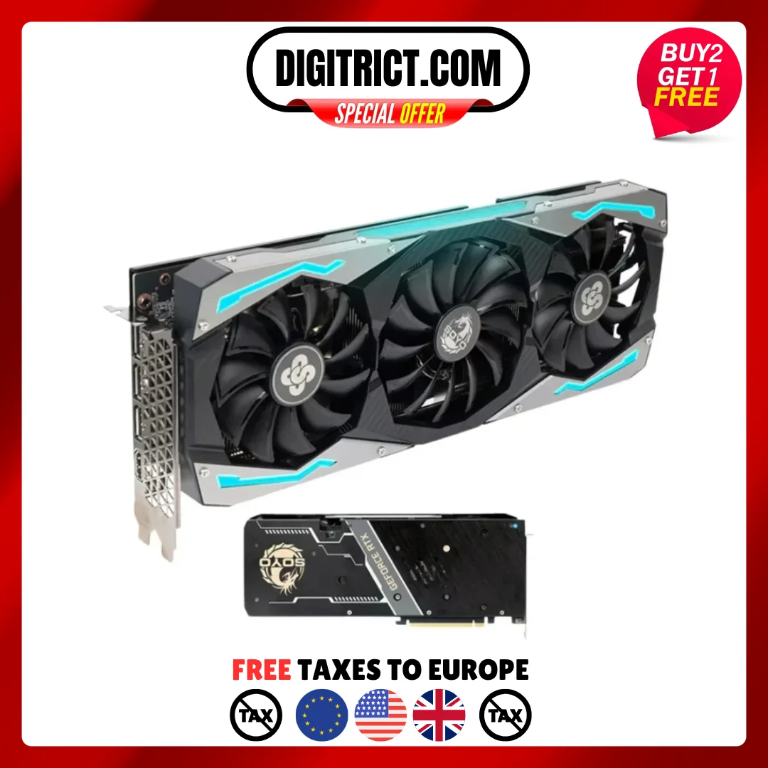 USED Full New RTX 3060 12GB GDDR6 NVIDIA GPU 192bit DP*3 PCI Express X16 4.0 Gaming Video Graphics Card Desktop Computer Card
USED Full New RTX 3060 12GB GDDR6 NVIDIA GPU 192bit DP*3 PCI Express X16 4.0 Gaming Video Graphics Card Desktop Computer Card