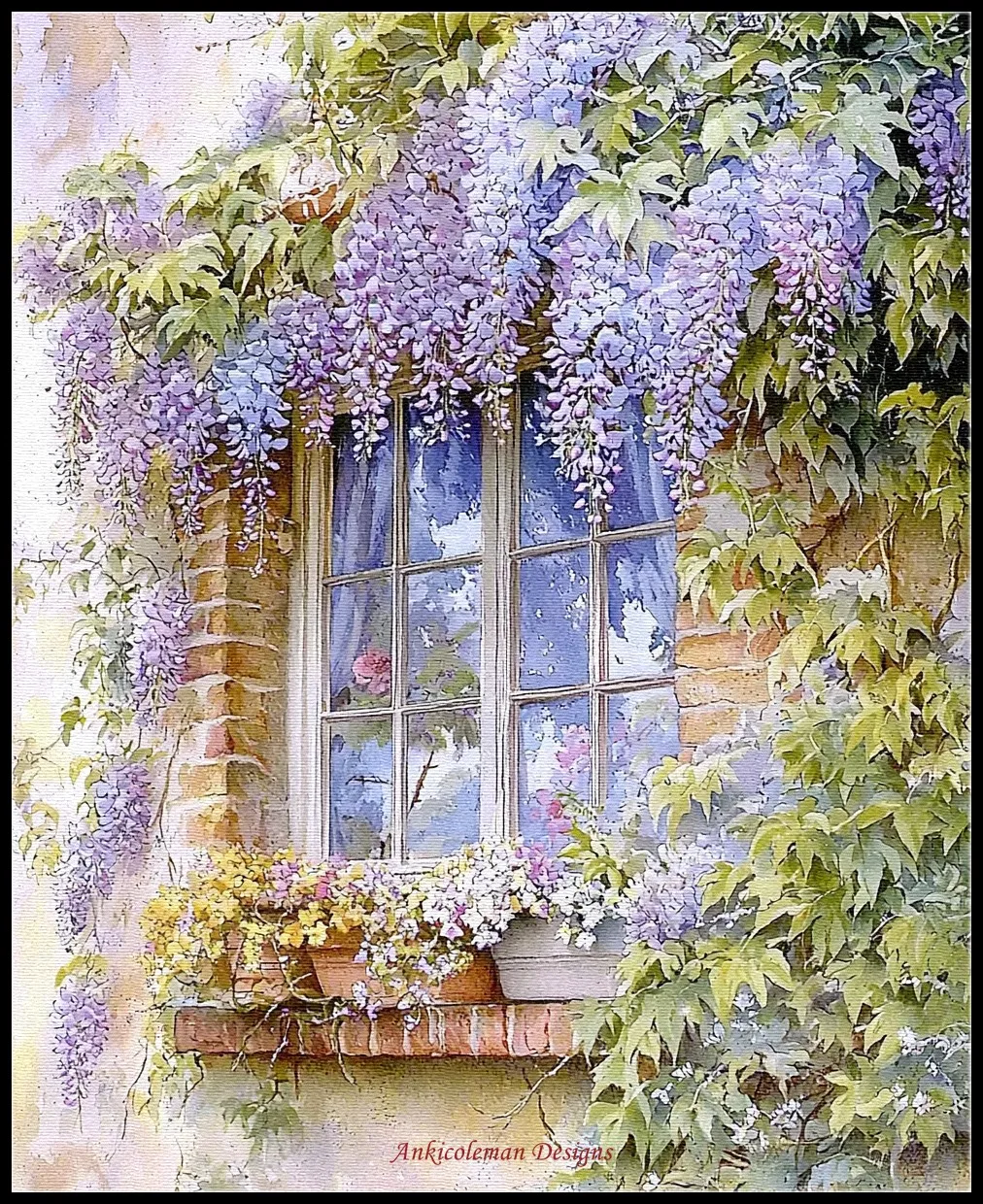 Embroidery Counted Cross Stitch Kits Needlework - Crafts 14 ct DMC Color DIY Arts Handmade Decor - Wisteria Dreams 4
Embroidery Counted Cross Stitch Kits Needlework - Crafts 14 ct DMC Color DIY Arts Handmade Decor - Wisteria Dreams 4