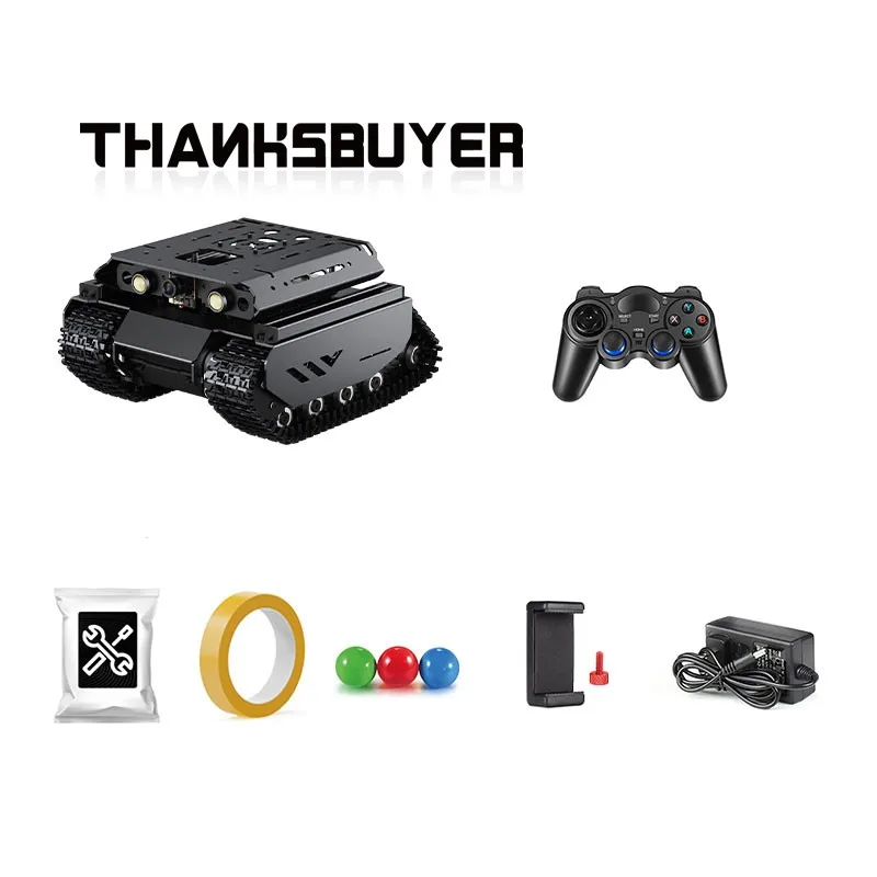 UGV Beast PI4B/PI5 AI Kit Acce Version Opensource Off-Road Tracked AI Robot Computer Vision Robot
UGV Beast PI4B/PI5 AI Kit Acce Version Opensource Off-Road Tracked AI Robot Computer Vision Robot