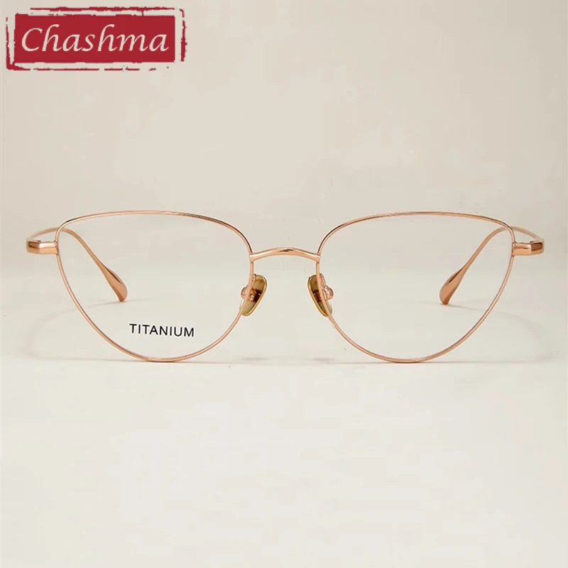 Chashma Prescription Glasses Cat Eye Titanium Women Fashion Optical Eyeglasses Frames for Myopia Presbyopia Female Spectacles
Chashma Prescription Glasses Cat Eye Titanium Women Fashion Optical Eyeglasses Frames for Myopia Presbyopia Female Spectacles