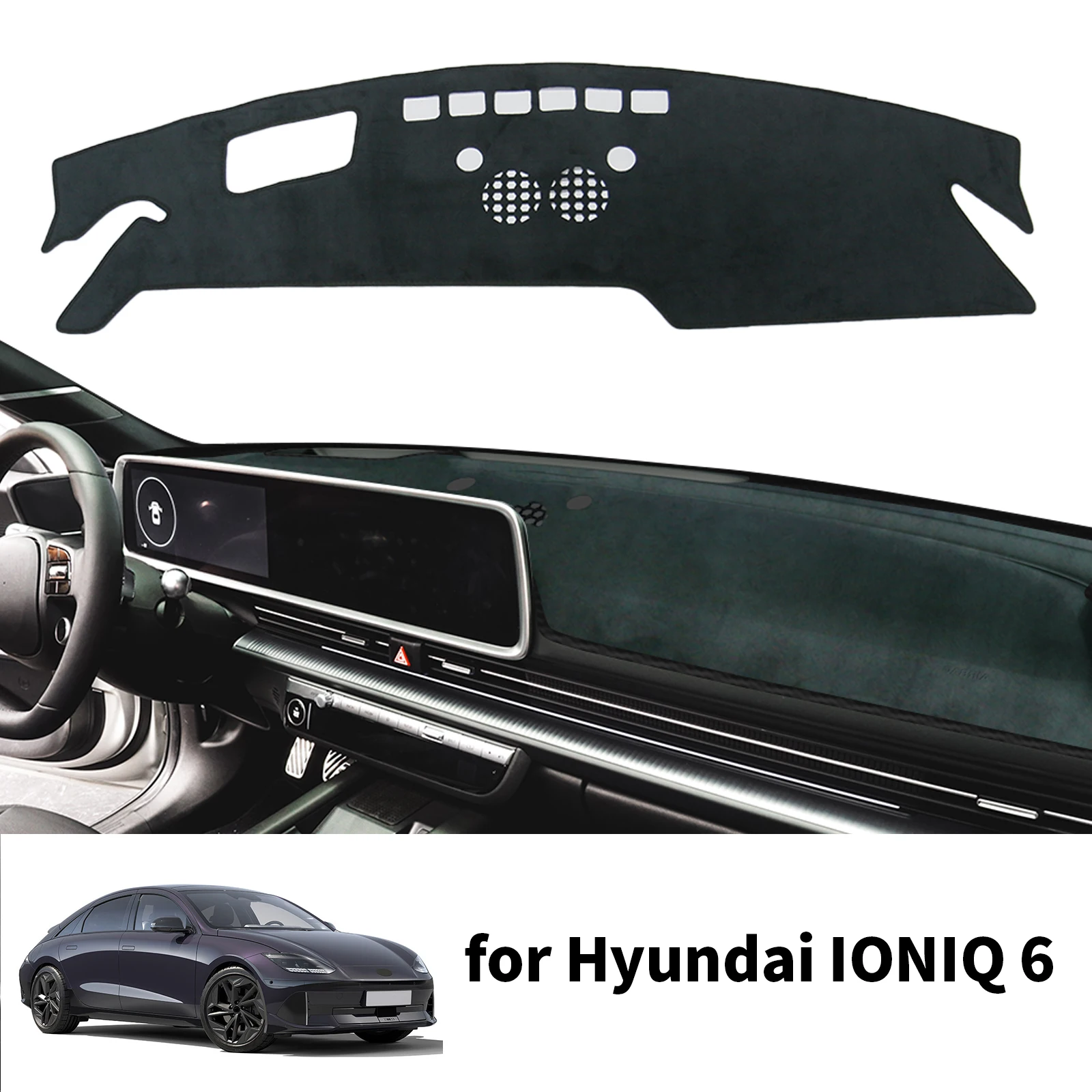 Dashboard Cover Pad for Hyundai IONIQ 6 2022 2023 2024 2025 Dashmat Dash Mat Car Anti-Slip Sunshade Protective Carpet
Dashboard Cover Pad for Hyundai IONIQ 6 2022 2023 2024 2025 Dashmat Dash Mat Car Anti-Slip Sunshade Protective Carpet