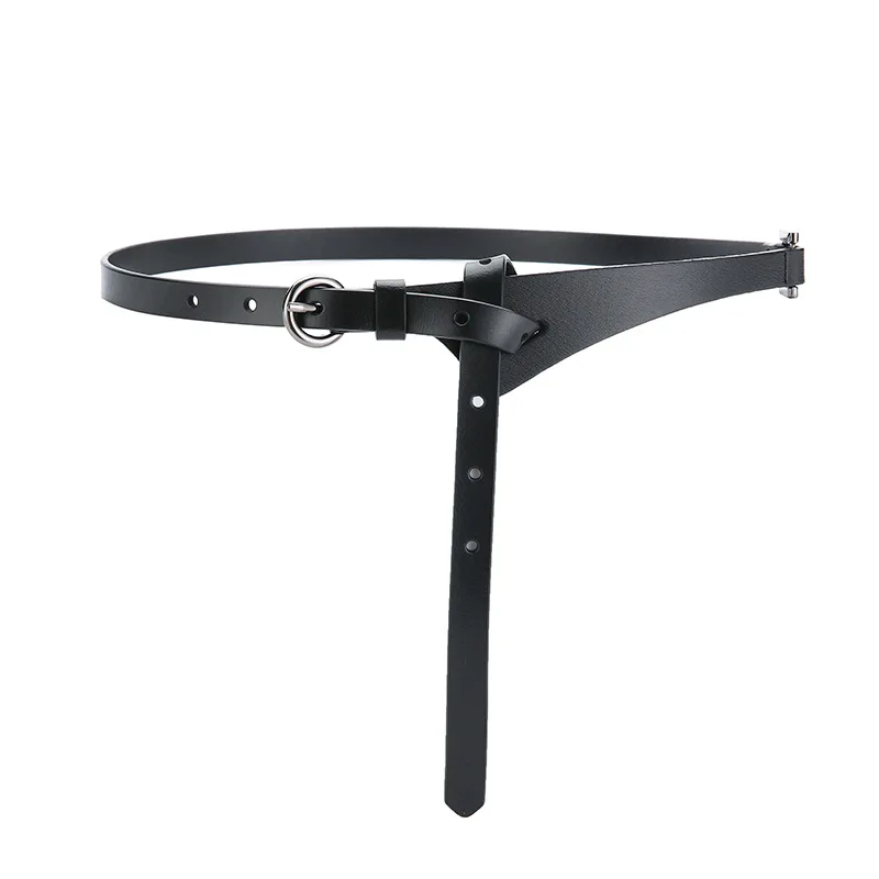 New Fashion Women's Thin Waistband Faux Leather Belt for Suit Dress Decorative Belt with Round Buckle
New Fashion Women's Thin Waistband Faux Leather Belt for Suit Dress Decorative Belt with Round Buckle