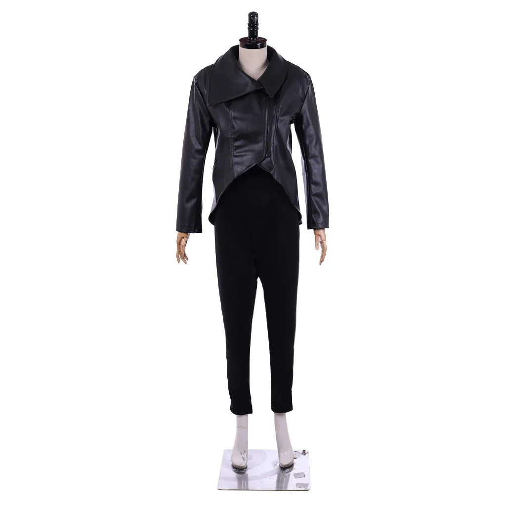 TV Once Upon a Time Emma Swan Cosplay Costume Women's Black Jacket Plus Pants Outfit Halloween Cool Girl Costume
TV Once Upon a Time Emma Swan Cosplay Costume Women's Black Jacket Plus Pants Outfit Halloween Cool Girl Costume