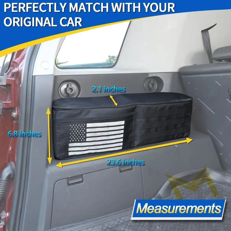 For Toyota FJ Cruiser 2007-2021 Center Control Fabric Multifunction Storage Bag Pocket Co-Pilot Storage Pack Car Accessories
For Toyota FJ Cruiser 2007-2021 Center Control Fabric Multifunction Storage Bag Pocket Co-Pilot Storage Pack Car Accessories