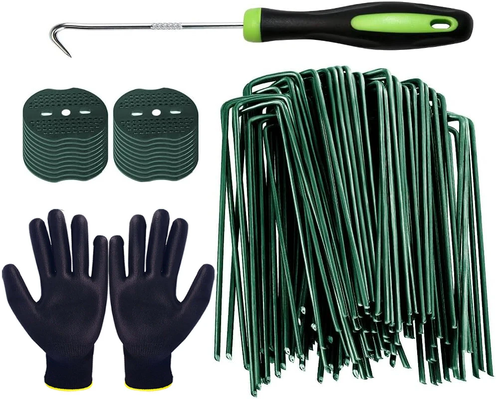 10Pcs Green Landscape Staples 6 Inch Garden Artificial Turf Stakes Staples,Weed Barrier Sod Decorations Holding Fence
10Pcs Green Landscape Staples 6 Inch Garden Artificial Turf Stakes Staples,Weed Barrier Sod Decorations Holding Fence