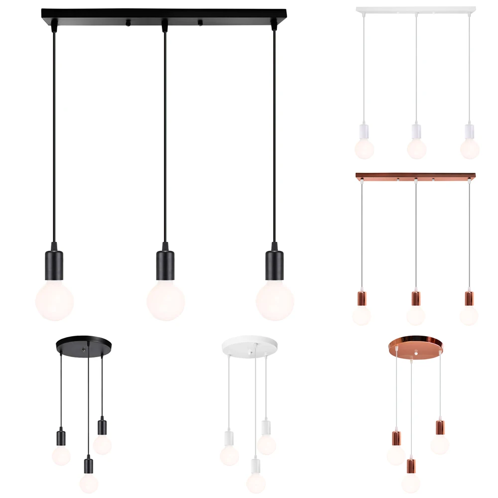 Vintage Retro Led Pendant Lights for Dining Room Kitchen Adjustable Hanging Ceiling Lighting Fixture Chandelier E27 Lamp Holder
Vintage Retro Led Pendant Lights for Dining Room Kitchen Adjustable Hanging Ceiling Lighting Fixture Chandelier E27 Lamp Holder