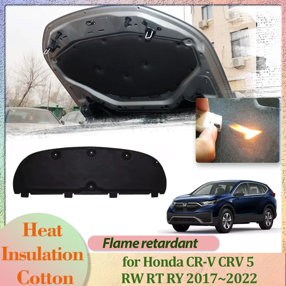 Крышка автомобильного капота двигателя для Honda CR-V CRV 5 RW RT RY 2017 ~ 2022, 2018 2019 2020 2021 изоляционный вкладыш, хлопковый звукоизоляционный тепловой коврик, аксессуары
Крышка автомобильного капота двигателя для Honda CR-V CRV 5 RW RT RY 2017 ~ 2022, 2018 2019 2020 2021 изоляционный вкладыш, хлопковый звукоизоляционный тепловой коврик, аксессуары