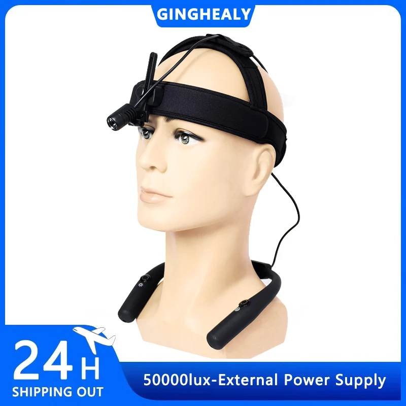 Ginghealy 3W5W head-mounted LED Headlight Adjustable High-Brightness Focused Spot neck-mounted Battery 6-Hour Battery Life
Ginghealy 3W5W head-mounted LED Headlight Adjustable High-Brightness Focused Spot neck-mounted Battery 6-Hour Battery Life