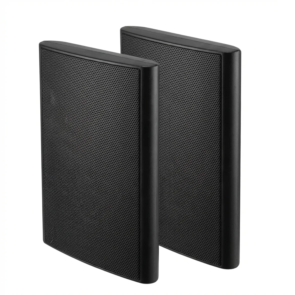 STUDIOFINIX Ultra Slim 5.25 Inch 240W 8 Ohm Passive Wall Mount Speakers Home Theater Indoor for Living Room Bedroom Black (Pair)
STUDIOFINIX Ultra Slim 5.25 Inch 240W 8 Ohm Passive Wall Mount Speakers Home Theater Indoor for Living Room Bedroom Black (Pair)