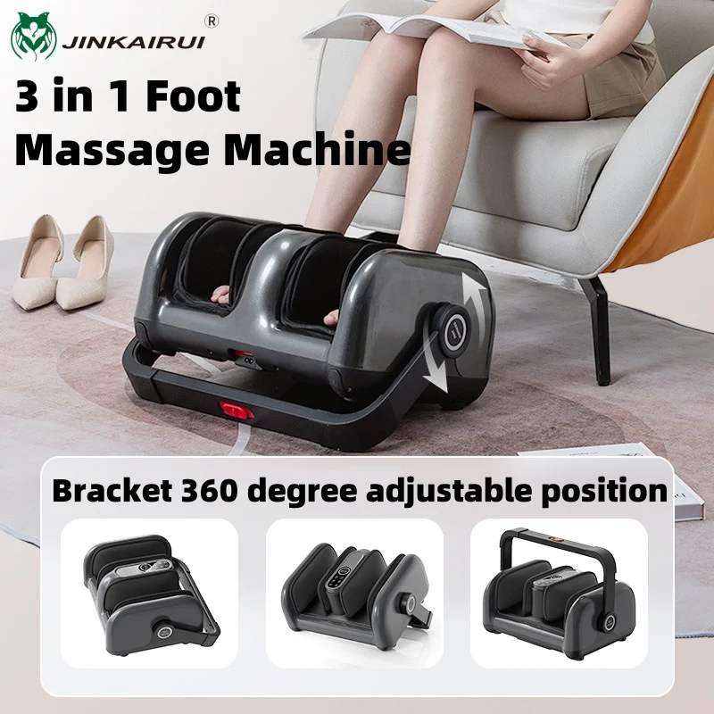 Jinkairui Foot Massager 3 in 1 Fully Automatic Body Massager Leg Beauty Machine Heating Kneading Foot Therapy Machine
Jinkairui Foot Massager 3 in 1 Fully Automatic Body Massager Leg Beauty Machine Heating Kneading Foot Therapy Machine
