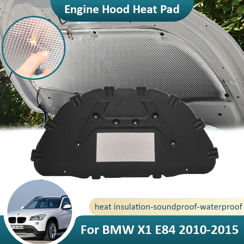 Звукоизоляционная колодка Переднего Капота двигателя для BMW X1 E84 2010 2011 2012 2013 2014 2015, звуконепроницаемые огнестойкие противоударные аксессуары
Звукоизоляционная колодка Переднего Капота двигателя для BMW X1 E84 2010 2011 2012 2013 2014 2015, звуконепроницаемые огнестойкие противоударные аксессуары